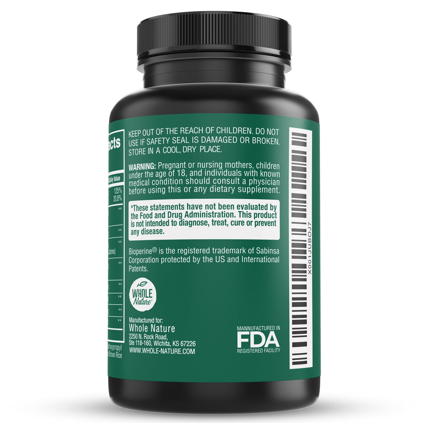 Whole Nature Brain Nootropic Supplement-3